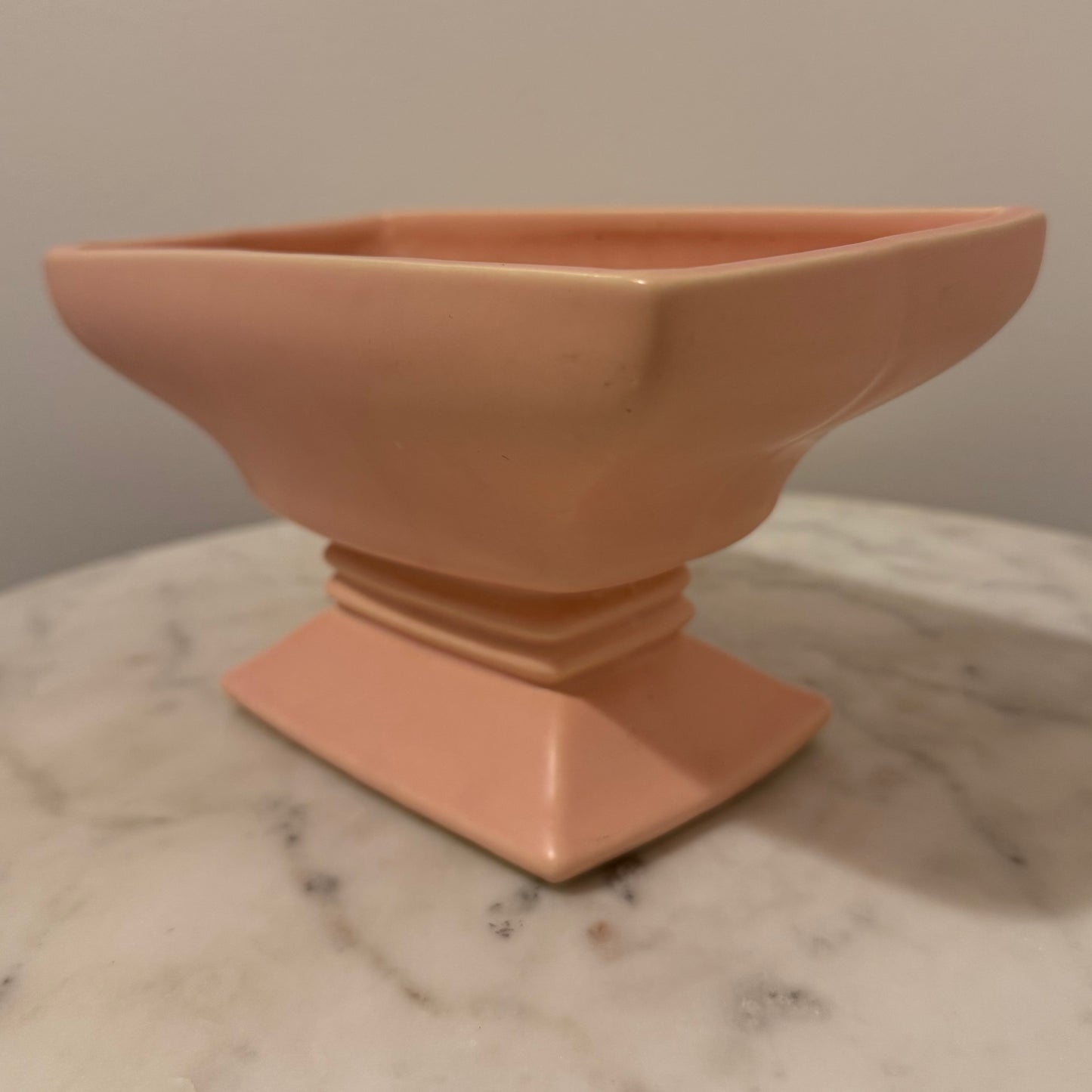 McCoy Pink Pedestal Planter