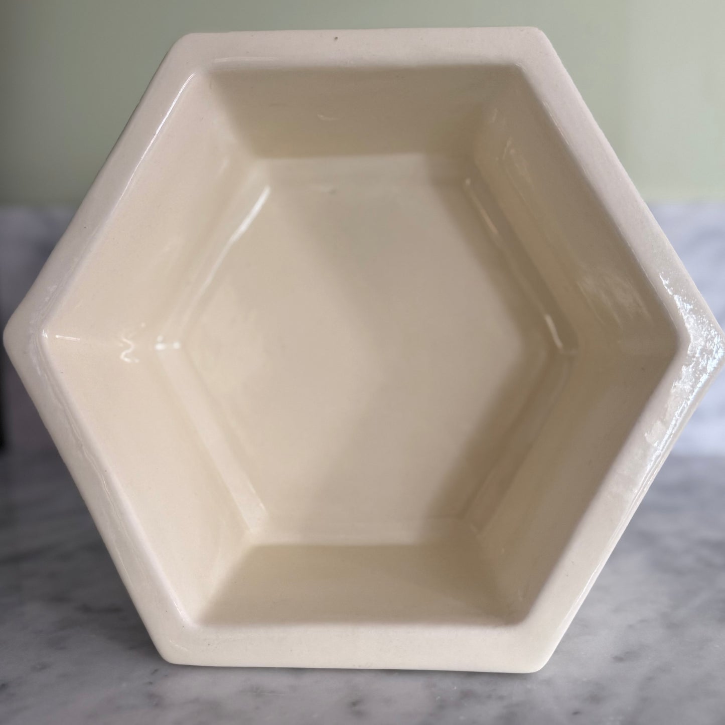 Haeger Hexagon Planter