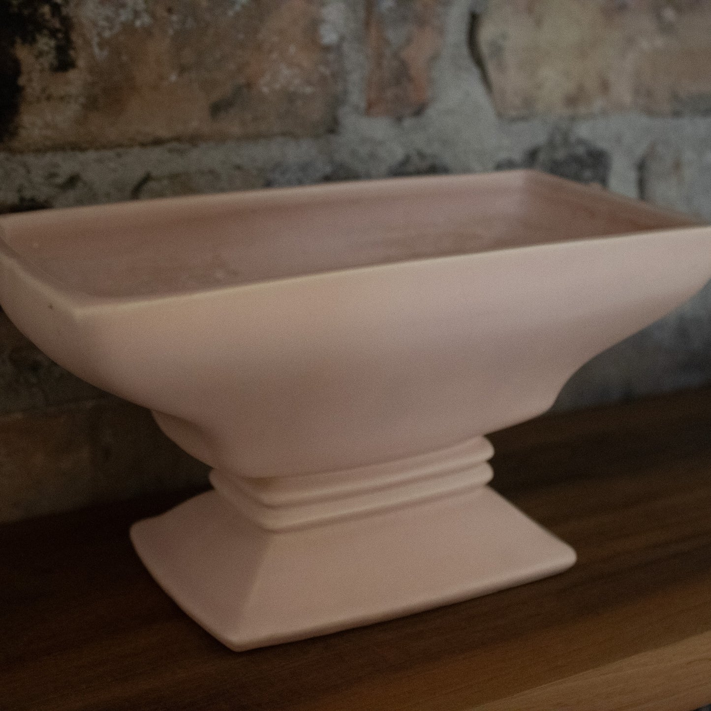 McCoy Pink Pedestal Planter